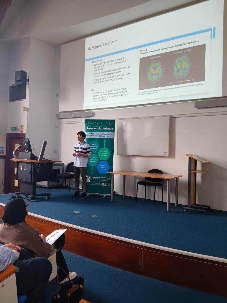 Speaker — University of Chester Showcase of Undergraduate Research (SURE, 2025)